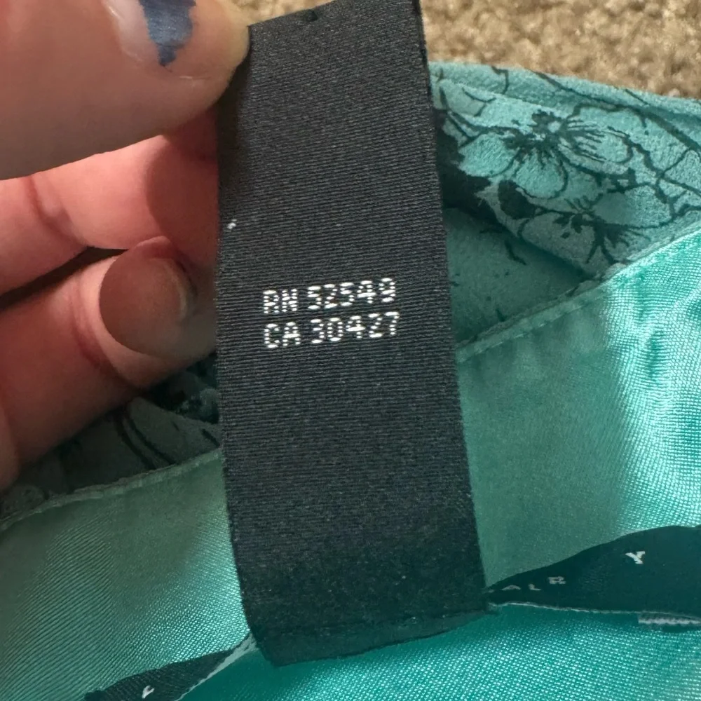 Laundry Shelli Segal Silk Blue Floral Spring Dress - Picture 6 of 13